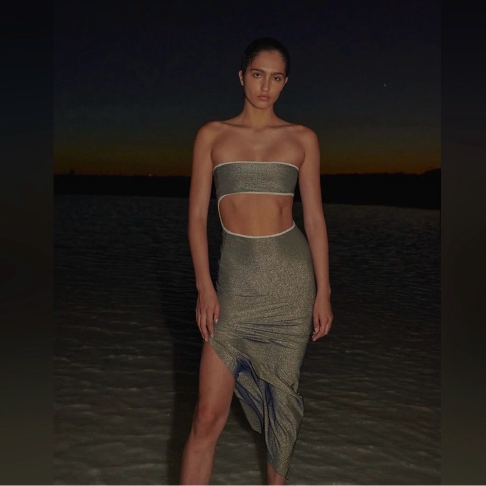 Baobab Collection Strapless Cutout Dress